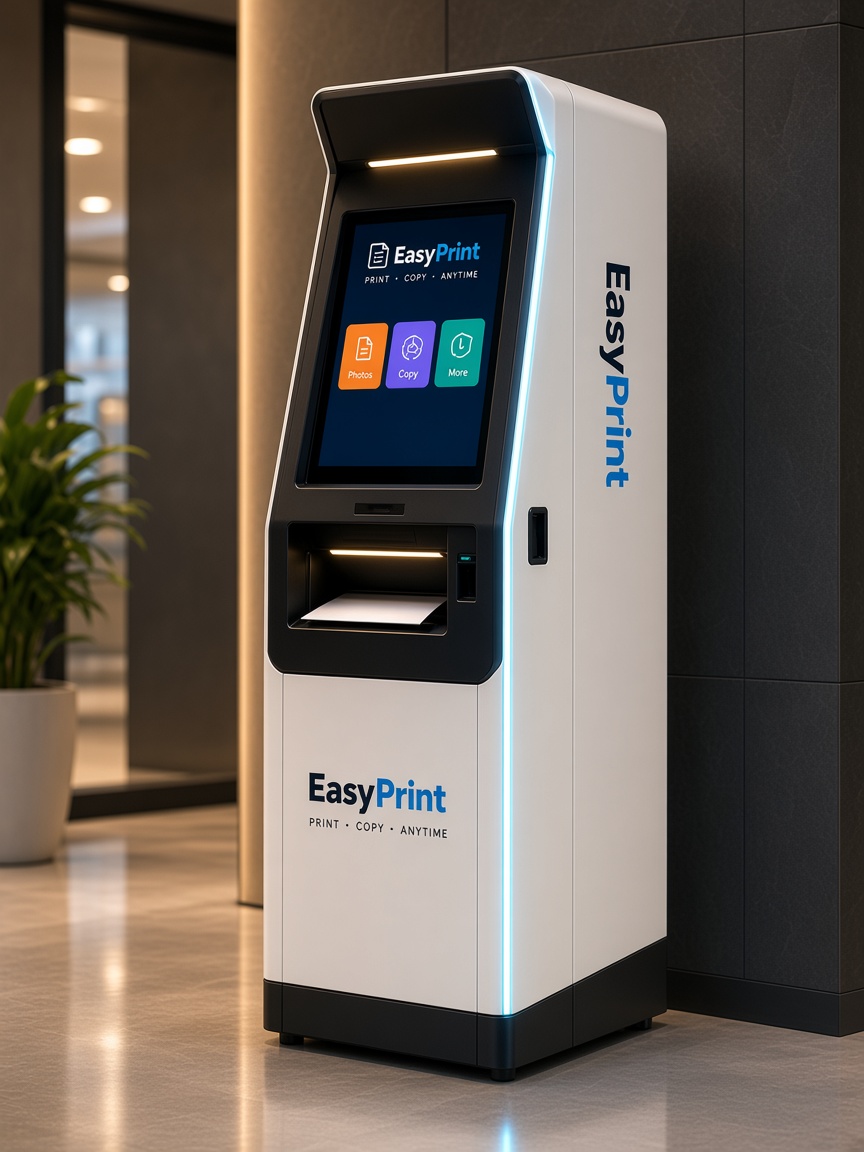 EasyPprint self-service print kiosk